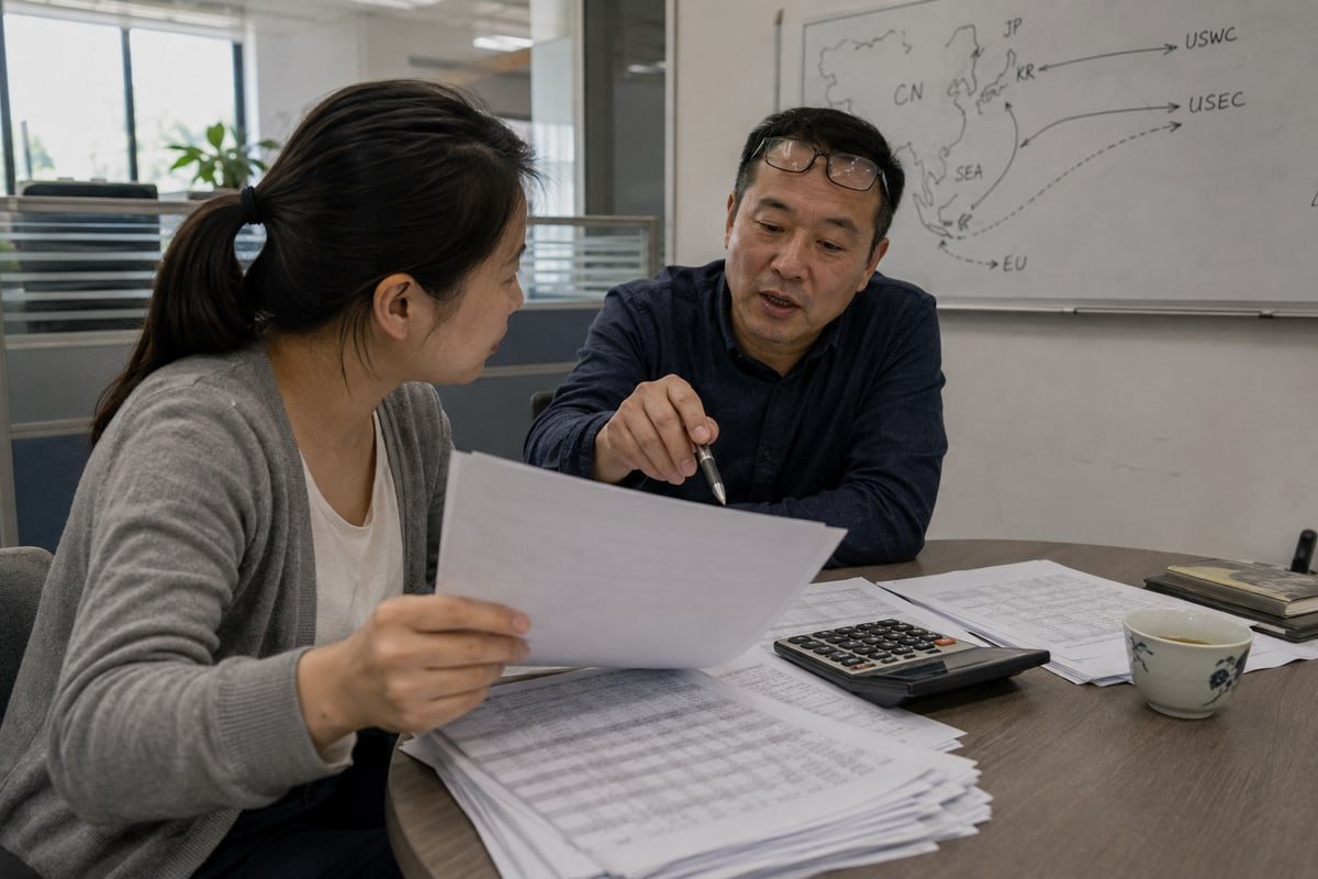 Comparison matrix method for fair supplier quotation evaluation (ID#4)